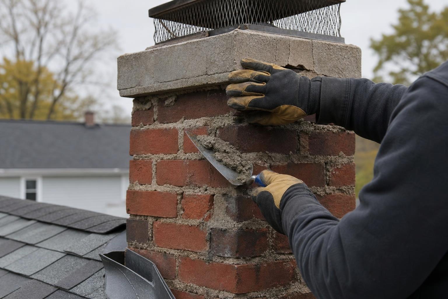 Chimney Cap Installation